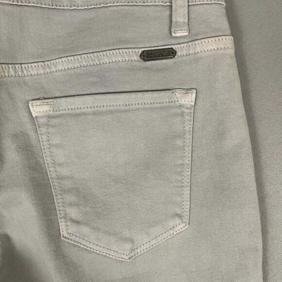 KanCan Jeans Womens 28 Light Gray Denim Cotton Leg Skinny Leg Pockets Distressed - Picture 4 of 6